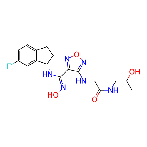 Chemical structure of BindingDB Monomer ID 494783