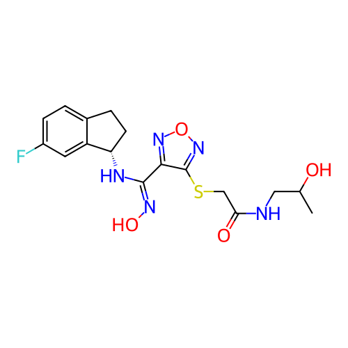 Chemical structure of BindingDB Monomer ID 494784