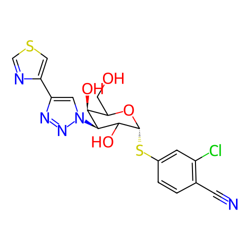 Chemical structure of BindingDB Monomer ID 494787