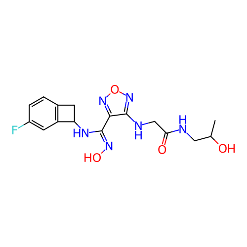 Chemical structure of BindingDB Monomer ID 494798