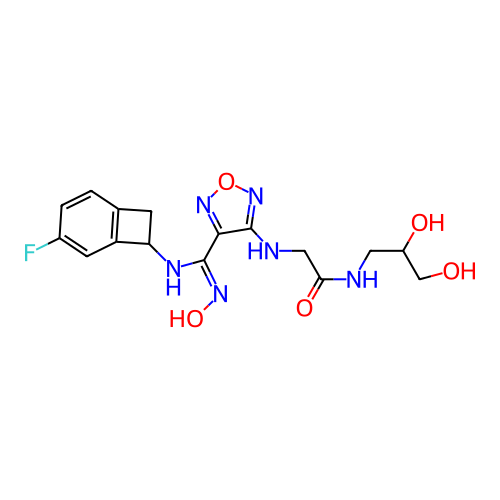 Chemical structure of BindingDB Monomer ID 494809