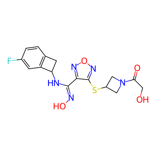 Chemical structure of BindingDB Monomer ID 494813
