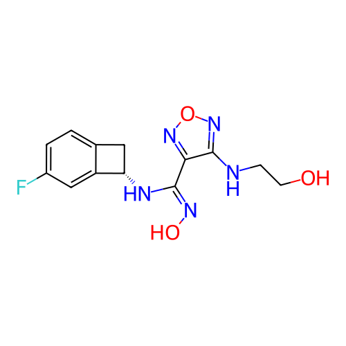 Chemical structure of BindingDB Monomer ID 494816