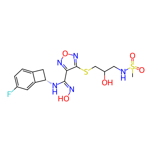 Chemical structure of BindingDB Monomer ID 494826