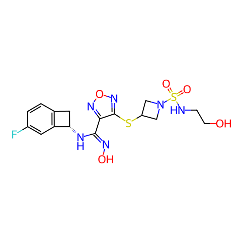 Chemical structure of BindingDB Monomer ID 494832