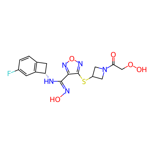 Chemical structure of BindingDB Monomer ID 494837