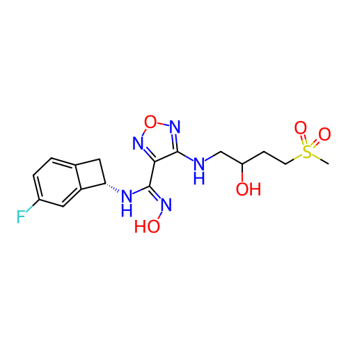Chemical structure of BindingDB Monomer ID 494840