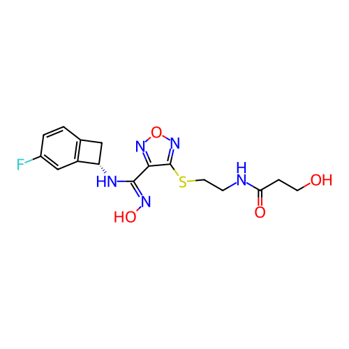 Chemical structure of BindingDB Monomer ID 494842
