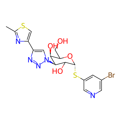 Chemical structure of BindingDB Monomer ID 494847