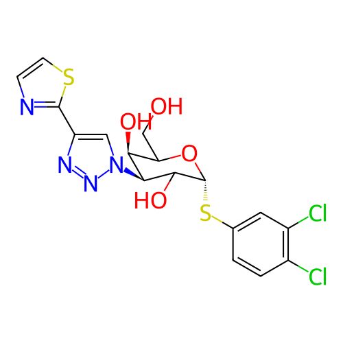 Chemical structure of BindingDB Monomer ID 494850