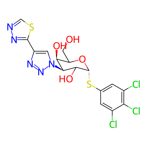 Chemical structure of BindingDB Monomer ID 494851