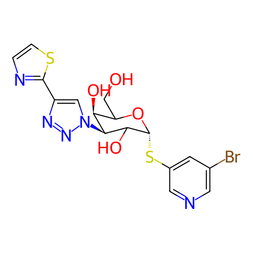 Chemical structure of BindingDB Monomer ID 494852