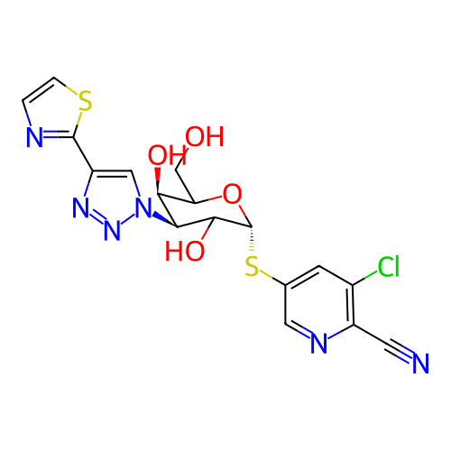 Chemical structure of BindingDB Monomer ID 494855