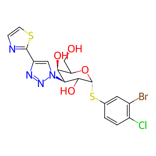 Chemical structure of BindingDB Monomer ID 494857