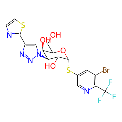 Chemical structure of BindingDB Monomer ID 494858