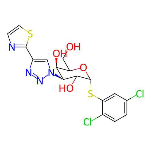Chemical structure of BindingDB Monomer ID 494860