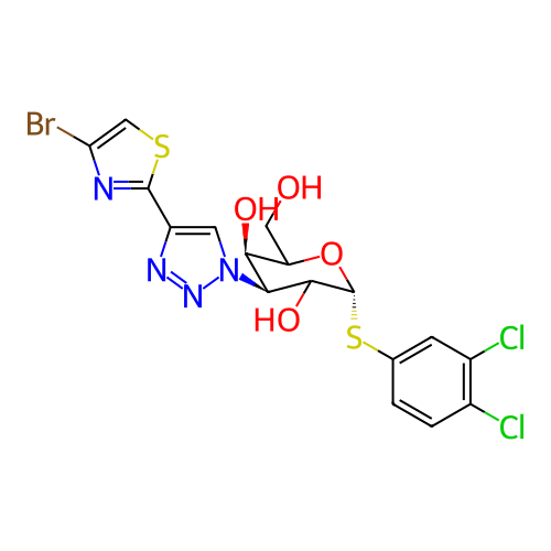 Chemical structure of BindingDB Monomer ID 494861
