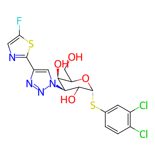 Chemical structure of BindingDB Monomer ID 494862