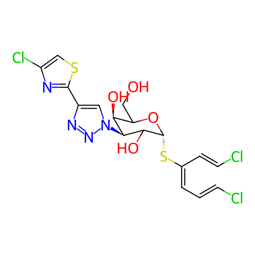 Chemical structure of BindingDB Monomer ID 494863