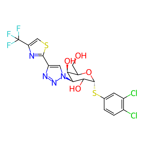 Chemical structure of BindingDB Monomer ID 494864