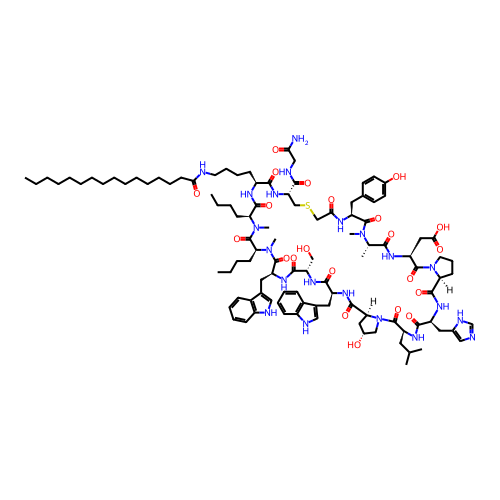 Chemical structure of BindingDB Monomer ID 494865