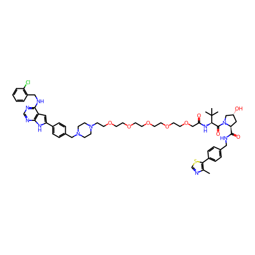 Chemical structure of BindingDB Monomer ID 494869
