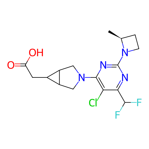 Chemical structure of BindingDB Monomer ID 494881