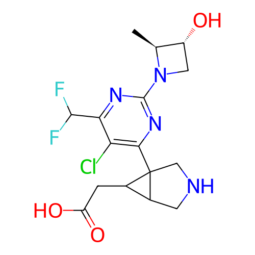 Chemical structure of BindingDB Monomer ID 494886