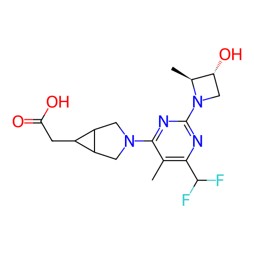 Chemical structure of BindingDB Monomer ID 494891