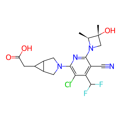 Chemical structure of BindingDB Monomer ID 494892