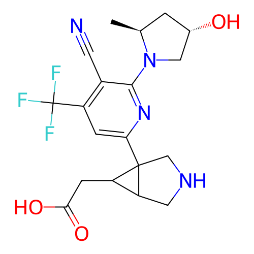 Chemical structure of BindingDB Monomer ID 494894
