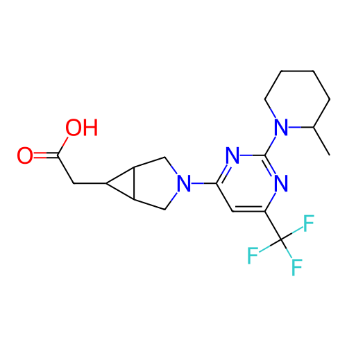 Chemical structure of BindingDB Monomer ID 494909