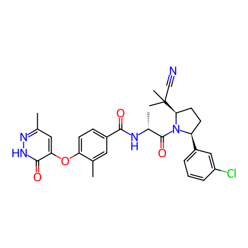 Chemical structure of BindingDB Monomer ID 495042
