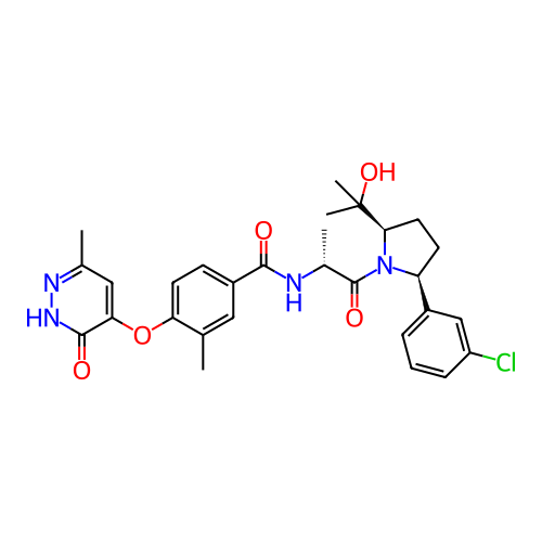 Chemical structure of BindingDB Monomer ID 495051