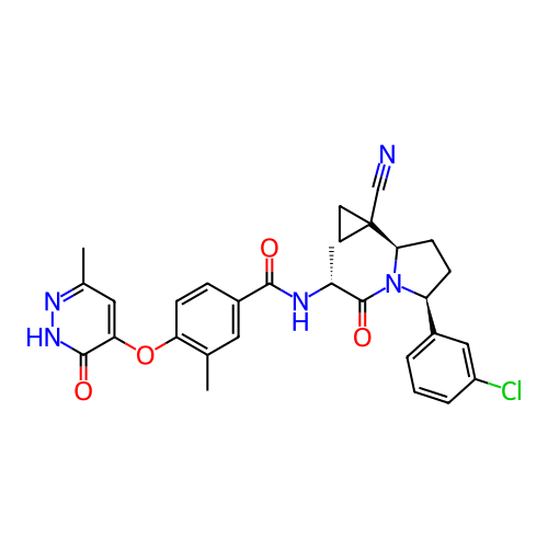 Chemical structure of BindingDB Monomer ID 495054