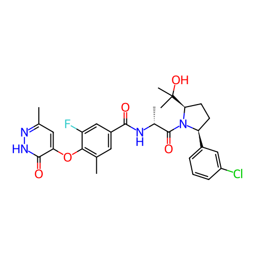 Chemical structure of BindingDB Monomer ID 495056