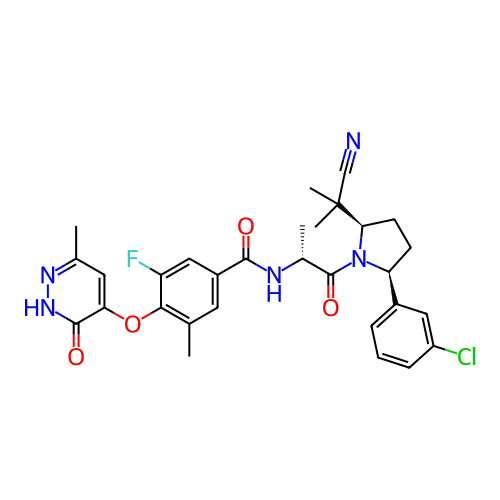 Chemical structure of BindingDB Monomer ID 495061
