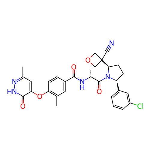 Chemical structure of BindingDB Monomer ID 495100