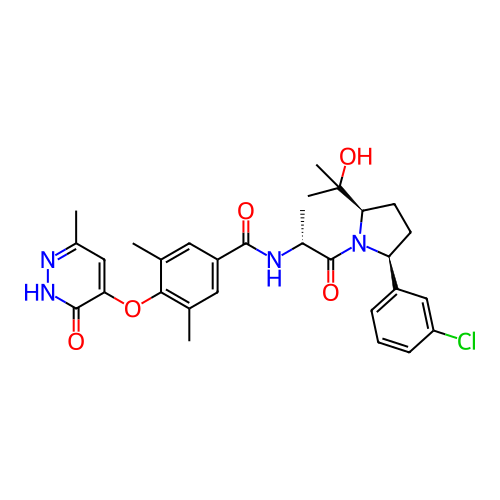 Chemical structure of BindingDB Monomer ID 495107