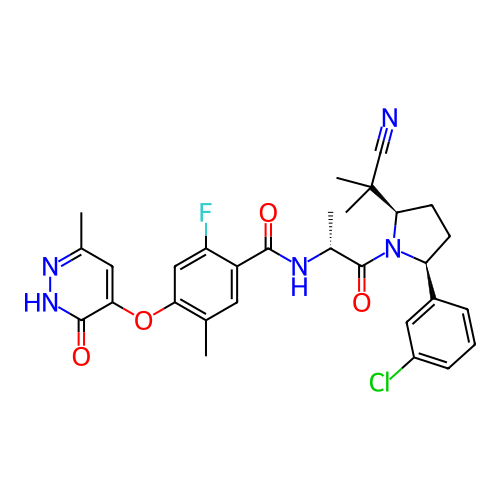 Chemical structure of BindingDB Monomer ID 495110