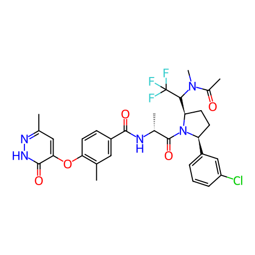 Chemical structure of BindingDB Monomer ID 495125