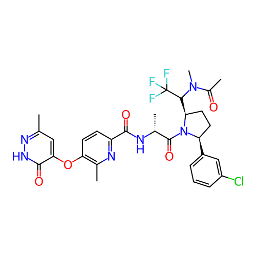Chemical structure of BindingDB Monomer ID 495126