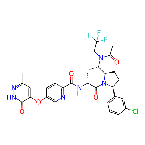 Chemical structure of BindingDB Monomer ID 495127
