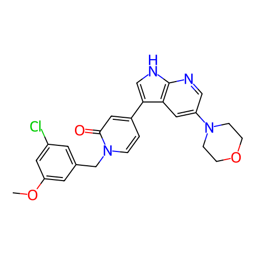 Chemical structure of BindingDB Monomer ID 495266