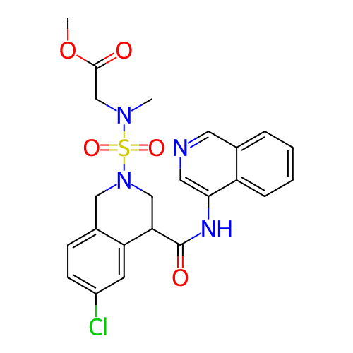 Chemical structure of BindingDB Monomer ID 495289