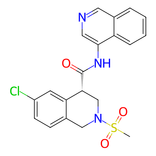 Chemical structure of BindingDB Monomer ID 495339