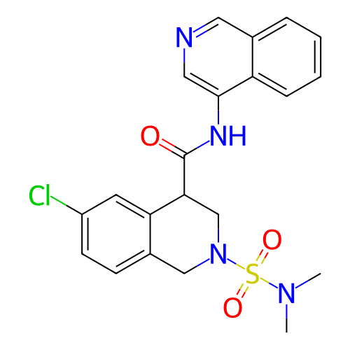 Chemical structure of BindingDB Monomer ID 495432