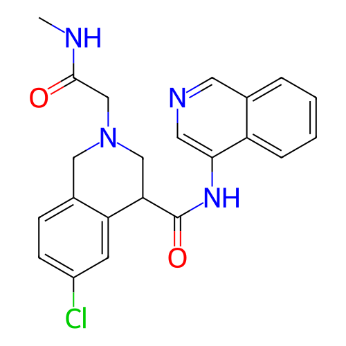 Chemical structure of BindingDB Monomer ID 495448