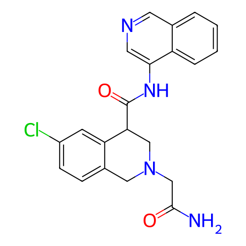 Chemical structure of BindingDB Monomer ID 495450