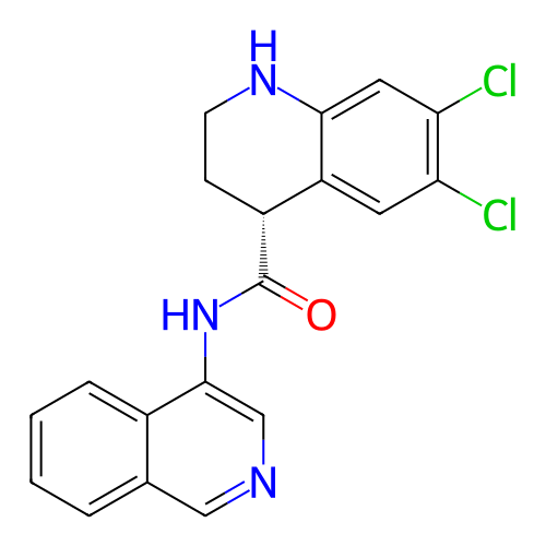 Chemical structure of BindingDB Monomer ID 495783